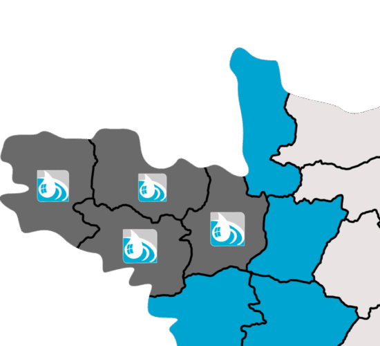 Carte des agences Armor Nettoyage